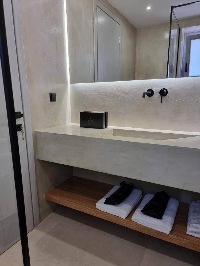 Stone Build Suite With Private Pool Kolios Eksteriør bilde